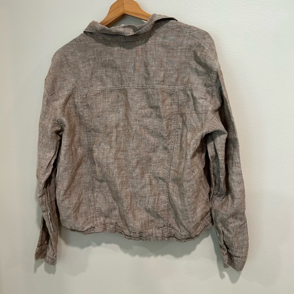 Orvis button down 100% linen - Picture 5 of 7